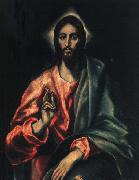 GRECO, El Christ c painting